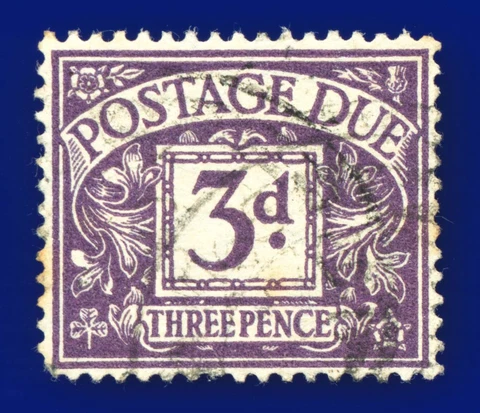1924 SG D14 3d Dull Violet Fair Used aspo Cover