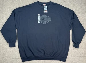 Harley Davidson Dudley Perkins Co. San Francisco 1997 Vtg Sweatshirt Size 3XL - Picture 1 of 13