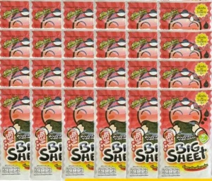 24 x FRIED CRISPY SEAWEED TAO KAE NOI SPICY FLAVOR JAPANESE SEAWEED SNACK - Picture 1 of 3