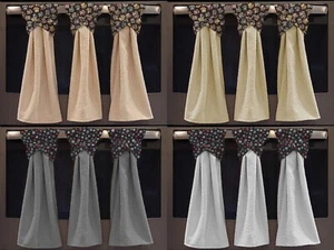 Puppy Love Hundepfoten Wraparound Snap hängende Handtücher - Bild 1 von 20