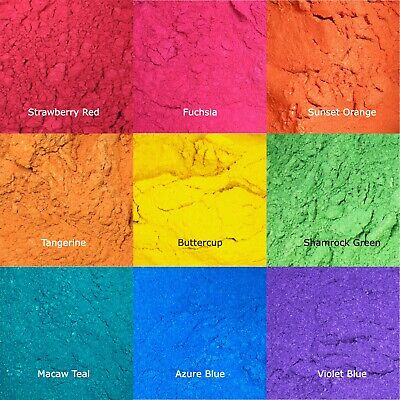 Juego De 9 Colores En Frascos - Juego De Pigmentos En Polvo De Mica Para Cosméticos Jabón De Resina Epoxi • 16.89€