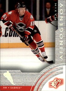 2001-02 SPx Hockey #159 Maxim Afinogenov