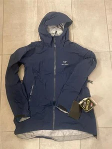New Arcteryx Zeta AR Gore-Tex Shell Ski Jacket Nocturne Navy Blue XL 16236 Women - Picture 1 of 9