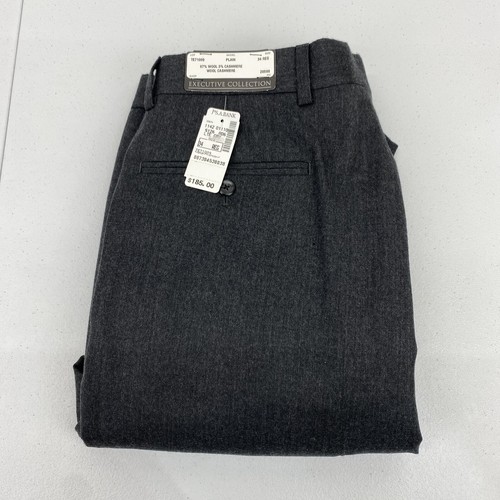 Jos A Bank Executive Mens Size 34x36 Wool Cashmere Blend Dress Pants