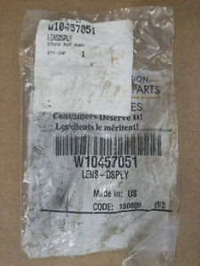 New Whirlpool Kenmore Genuine Dishwasher Display Window W10457051 - Picture 1 of 2