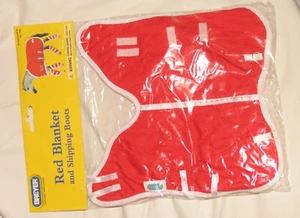 Breyer Trachtenpferd rot Versanddecke mit Stiefeln - Bild 1 von 2