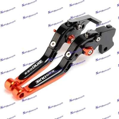 For KTM 690 Duke 2008-2017 ADJUSTABLE BRAKE CLUTCH LEVERS SET NEW - Image 1 of 2