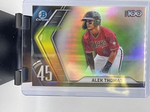 2022 Topps Bowman Chrome Scott Top 100 Alex Thomas #BTP45