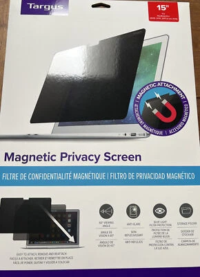 Targus 15 in. Magnetic Privacy Screen for MacBook Pro - ASM154MBP6GL - Image 1 of 4