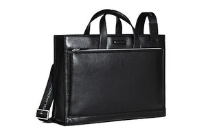Piquadro Modus Black Organized portfolio briefcase/Office bag CA1619MO/N - Picture 1 of 1