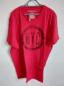 CAMISA ROJA AEROPOSTALE PARA HOMBRE XXXL 3XL / 3TG TOTALMENTE NUEVA CON ETIQUETAS - Imagen 1 de 5