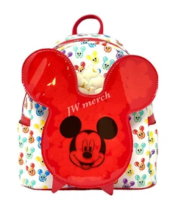 Disney Parks Loungefly Mickey Balloon Popcorn Bucket Mini Backpack Scented NEW - Imagen 1 de 6