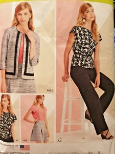Sewing Pattern*Ladies Jacket, Top, Skirt & Trousers**SIMPLICITY K1202 - Picture 1 of 1