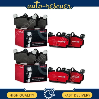 Conjunto de pastilhas de freio a disco dianteiro traseiro Brembo 2x para 2008 até 2013 BMW 135i - Imagem 1 de 3