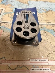 Schaefer Marine #505-11 Stainless Steel 5 Series Flat Base Cheek Block. - Bild 1 von 4