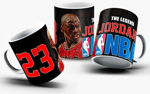 Bulls The Legend Jordan 23 Coffee Mug NBA New Cover