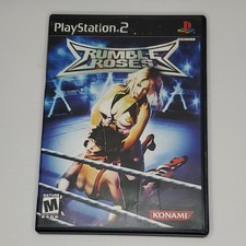 Rumble Roses PS2 No Manual, Mint Disc 2004 Sony PlayStation 2 Scratch-Free RARE