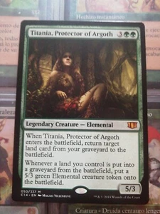 MTG TITANIA, PROTECTOR OF ARGOTH - C14 - ENGLISH NEAR MINT  - Imagen 1 de 1