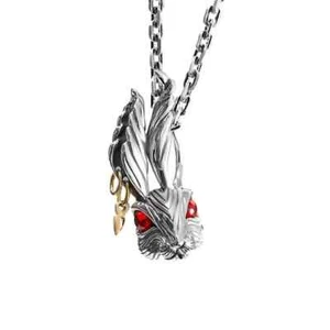 Real Solid 925 Sterling Silver Garnet Pendants Animals Rabbit Fashion Jewelry - Picture 1 of 7