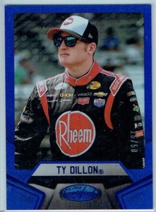 2016 CERTIFIED MIRROR BLUE #40 TY DILLON #15/50