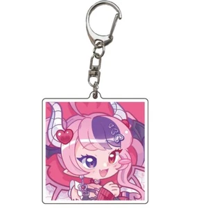 VShojo Ironmouse Square Key Chain Official Licensed Product - Picture 1 of 1