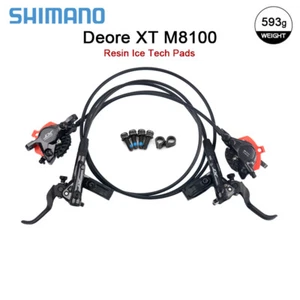 SHIMANO XT BL-BR-M8100 Hydraulic Disc Brake Set Levers Pair Front/Rear OE - Picture 1 of 8
