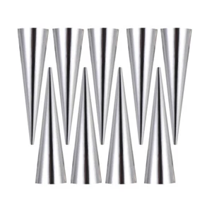 9 Pcs Baking Mold Pastry Horn Molds Handmade Bun Making Mould Miss - Picture 1 of 12