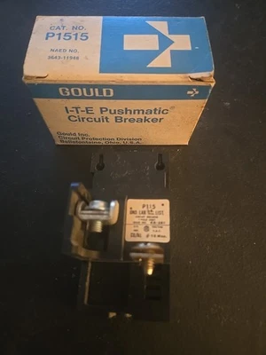 Gould ITE P1515 Pushmatic Circuit Breaker Siemens (LT5) - Image 1 of 4