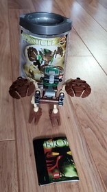 LEGO Bionicle Pahrak 8560 Complete with Cannister And Mask
