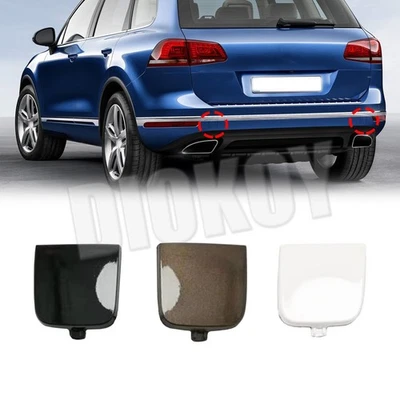 For Volkswagen Touareg 2015-2018 Rear Bumper Towing Tow Hook Hole Eye Cover Cap - Image 1 of 4