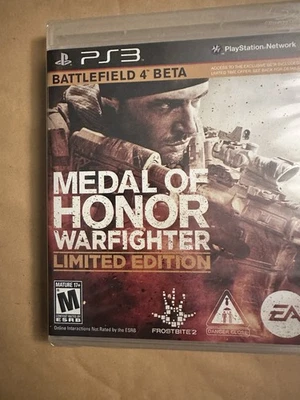 PlayStation 3 PS3 Medal Of Honor Warfighter Limited Edition SEALED - Image 1 of 2