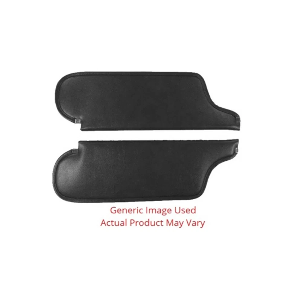 Sun Visor for 1963-1964 Cadillac DeVille Series 62 Hardtop 2DR Black Front LH RH - Image 1 of 4