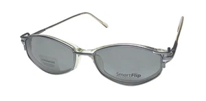 NEW SMARTFLIP 426 EYEGLASS FRAME PLASTIC CAT EYE BLUE BLUE FADE UNISEX FULL-RIM - Picture 1 of 9