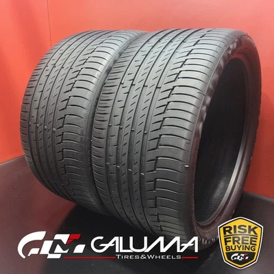 Juego de 2 neumáticos como nuevos Continental PremiumContact 6 XL 315/30R22 sin parche #90564 Foto 1 de 4
