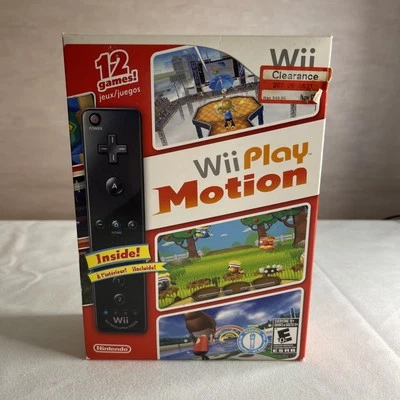 Wii Play Motion w/ Motion Plus Controller (Nintendo Wii, 2011) New Sealed - Image 1 of 4