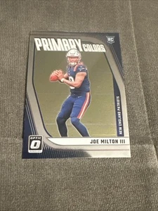 Joe Milton III 2024 Optic Primary Colors #13 Patriots - Picture 1 of 2