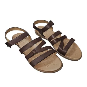 b.o.c Born Concept Sandals Womens Size 10 Brown Strappy Comfort Buckle BC0045623 - Picture 1 of 8