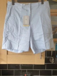 Nike Women’s Ice Blue Golf Shorts Brand New Size 12 RRP£52 - Picture 1 of 7