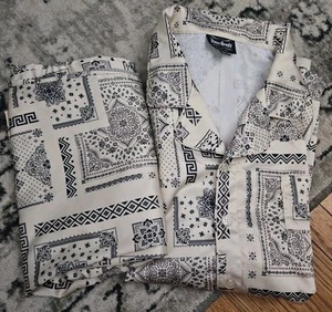 Dogg Supply By Snoop Dogg 2 Piece Sleep Set Men's 2XL Pajama Top Pants Lounge - Picture 1 of 14