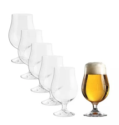 Stölzle Lausitz Berlin Beer Glasses, Set of 6 Dishwasher Safe - Image 1 of 3