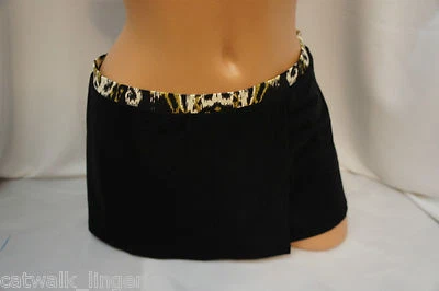 Profile by Gottex Black Bikini Bathing Suit Spa Bottom Swim Skirt Size 6 - Image 1 of 4