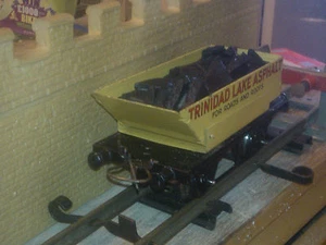 "LOOKS LIKE" HORNBY O GAUGE No1 ROTARY TIPPING WAGON WAGON LOAD - Picture 1 of 1