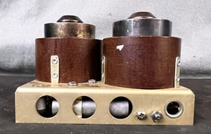 Dual 4X150A RF Tuning Assembly w/ Sprague Vitamin Q Caps – Vintage Ham - Photo 1/7
