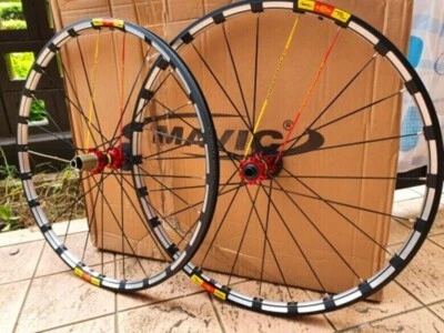26 27.5 29er Mtb Wheelsets Rims 24 Holes Disc Brake Front 2 Rear 4 Alu Wheels - Image 1 of 4