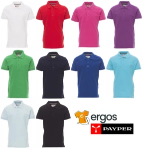 Payper VENICE KIDS Poloshirt Kinder Mädchen 100% Baumwolle Halbarm Kurzarm - Bild 1 von 12