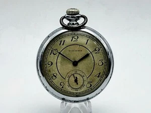 Molniya Pocket Watch 2ChZ Soviet Vintage Molnija 15 Jewels USSR Serviсed - Picture 1 of 12