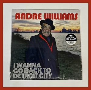 Andre Williams - I Wanna Go Back To Detroit City LP On Vinyl R&B/Soul/Blues - Picture 1 of 3