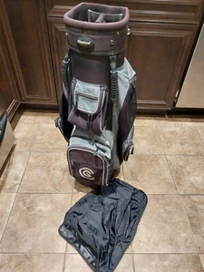 Cleveland Golf Stand Up Lightweight Bag 6 Way Divider W/ Cleveland Rain Cover - Picture 1 of 24