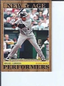 Miguel Cabrera 2011 Topps Heritage artistas de la Nueva Era - Imagen 1 de 1
