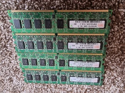 8GB 4X 2GB HYMP125U72CP8-S6 DRAM MEMORY Hynix - Image 1 of 2
